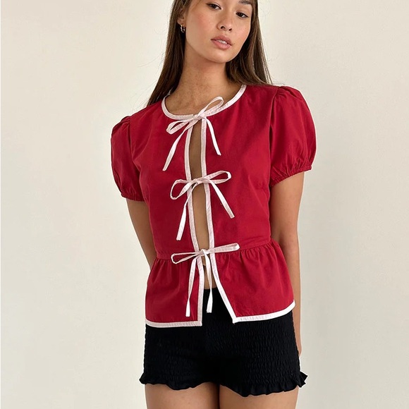 MOTEL s bow tie up top s - Picture 2 of 4